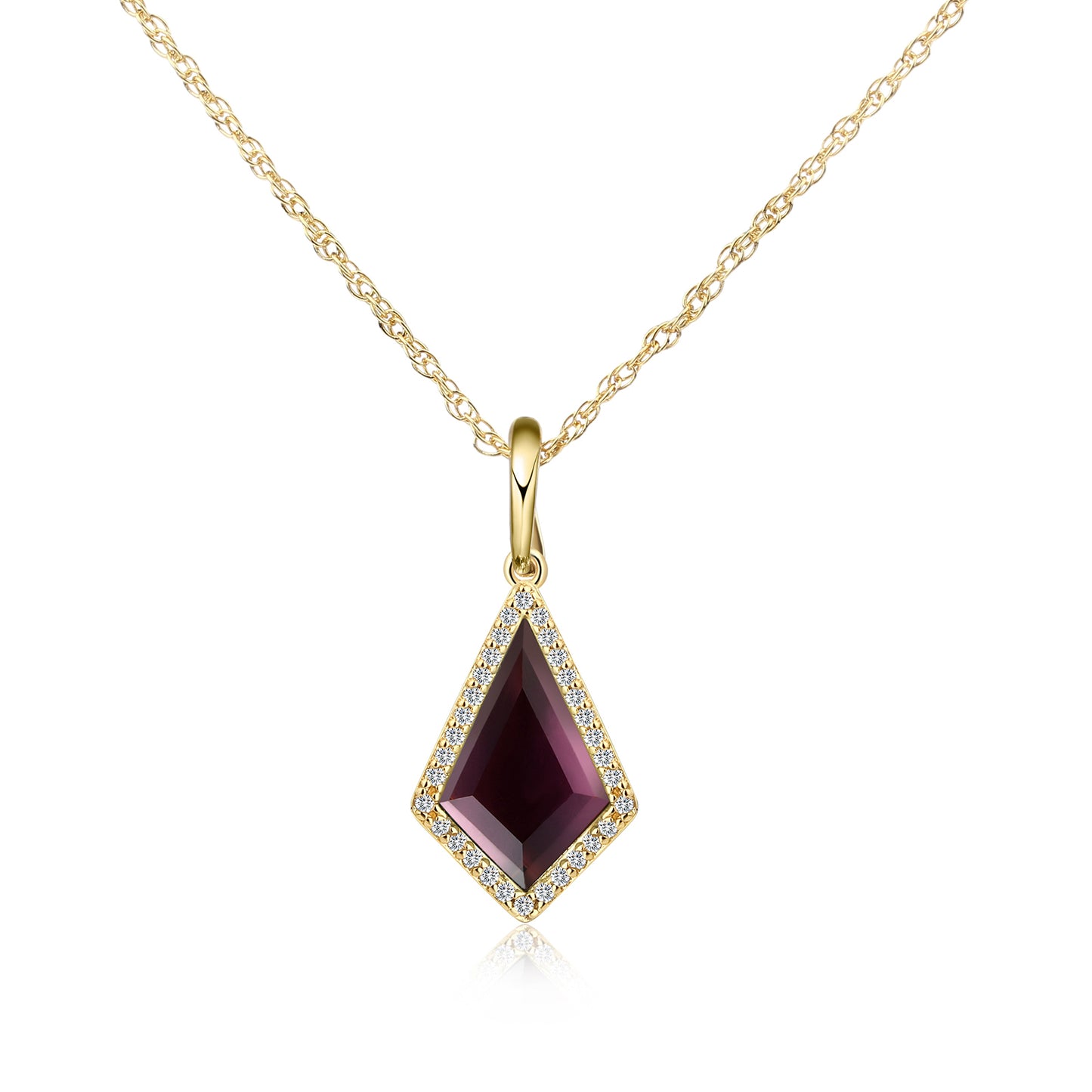 Birthstone Pendant Necklace